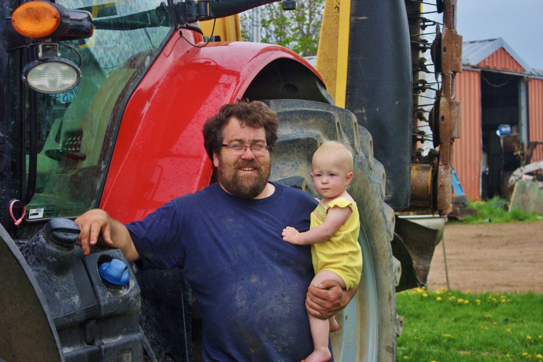 Ryan Prahl and his daughter Rachel